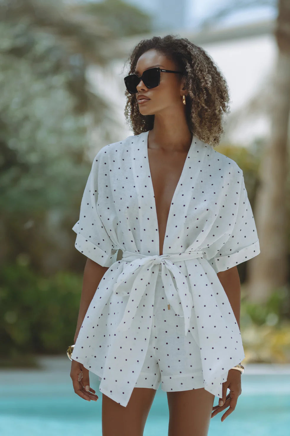 LINNEN SET - POLKA DOT